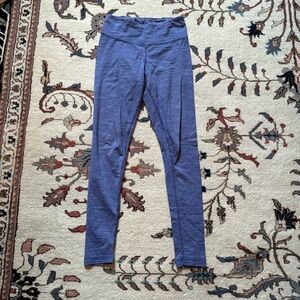 Reebok Heather Periwinkle Athletic Leggings